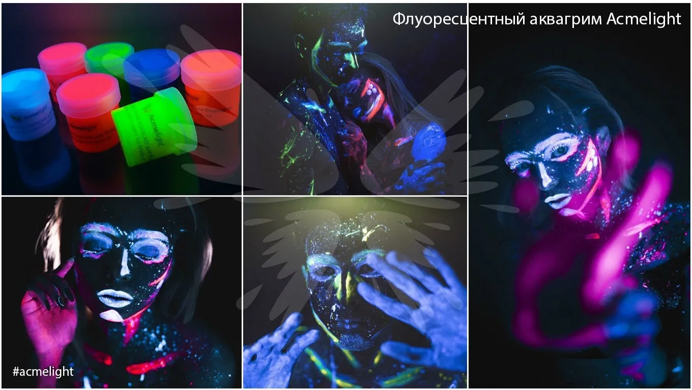 Fluoreszierende Gesichtsmalerei – 8